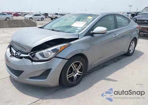 2014 Hyundai Elantra Se z USA, uszkodzony, nr VIN KMHDH4AE8EU201037